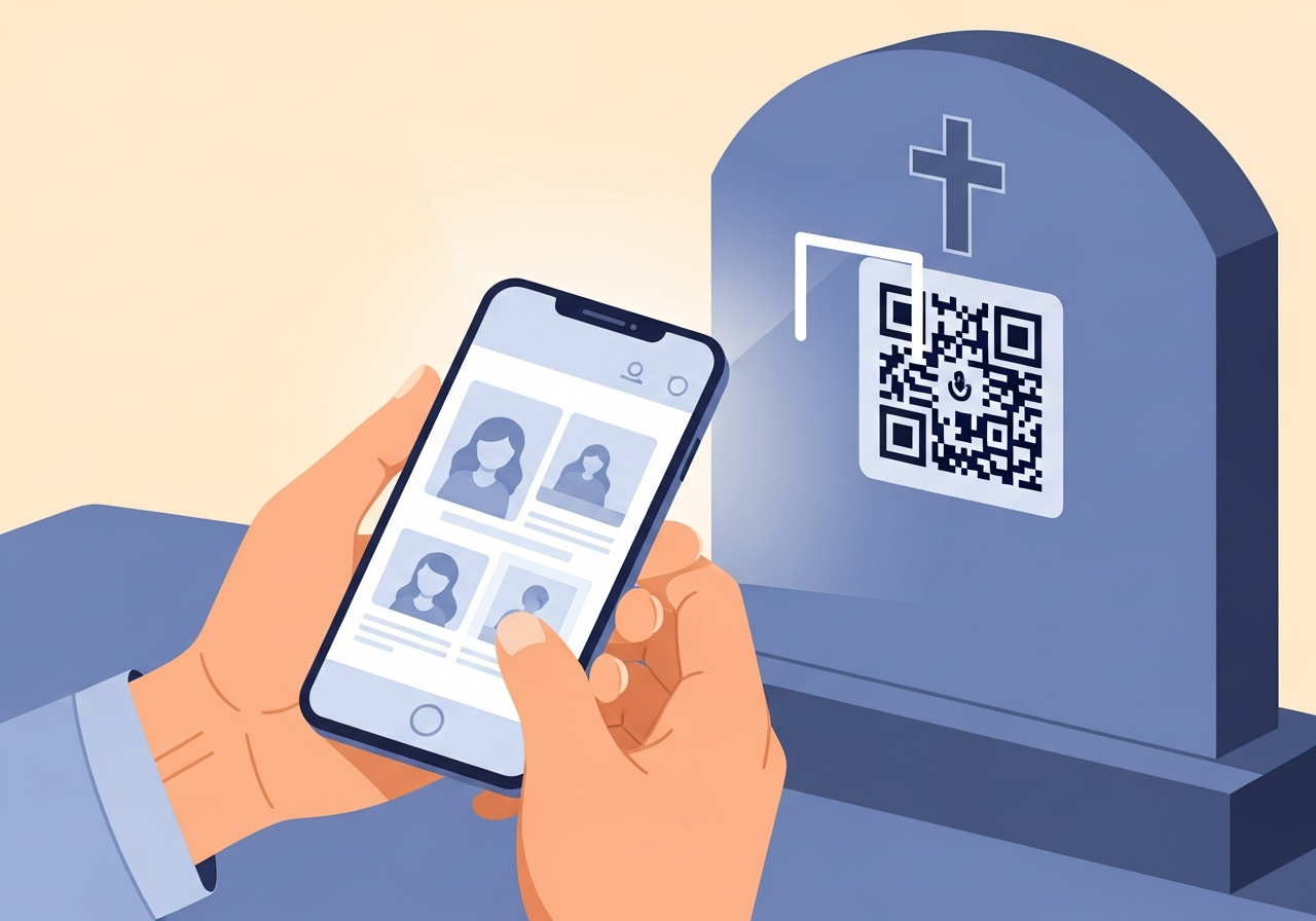 Mzansi Memorial - Digital Memorial QR Code Plaques for Headstones ...